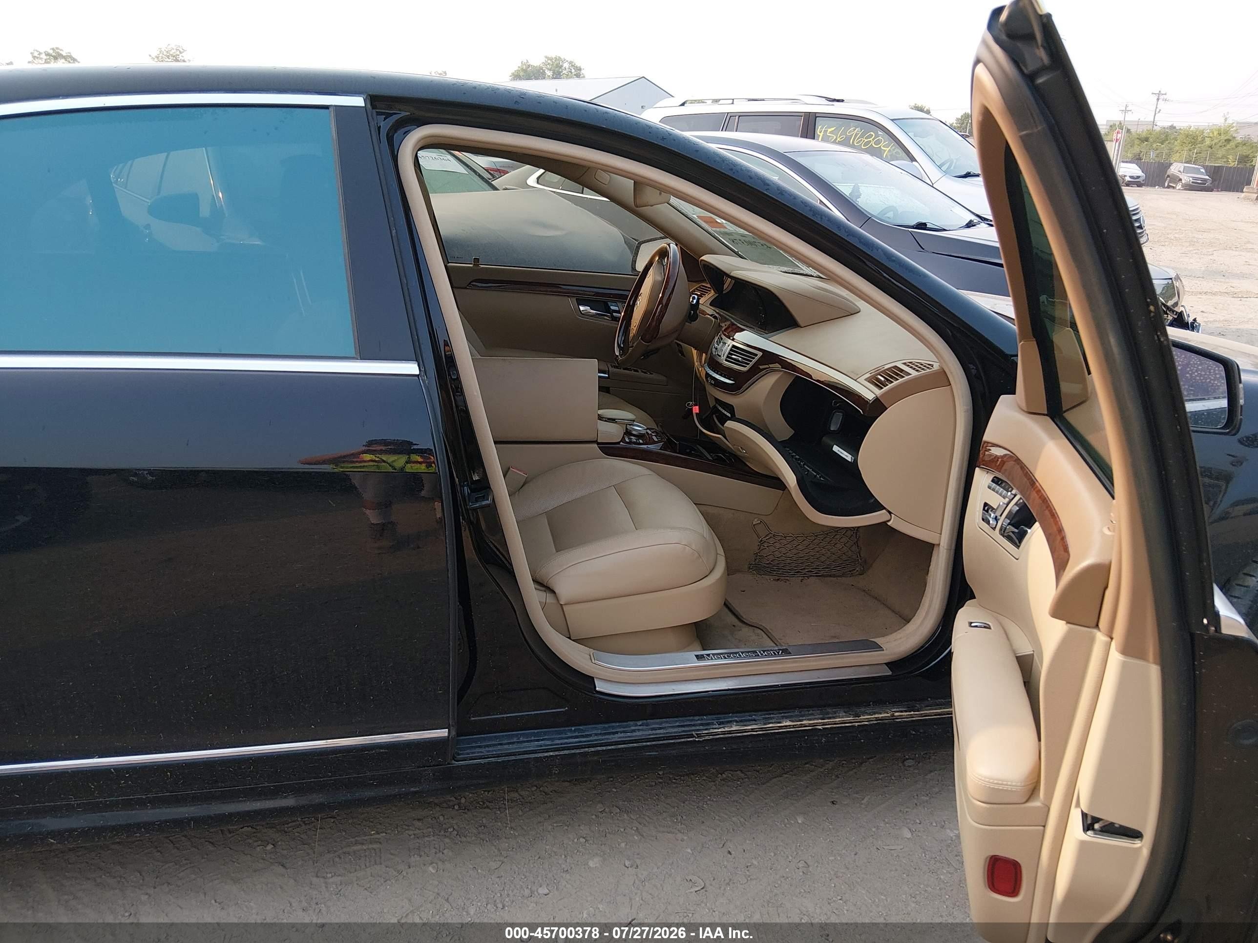 2013 Mercedes-benz S 550 4matic Black vin: WDDNG9EB9DA499564