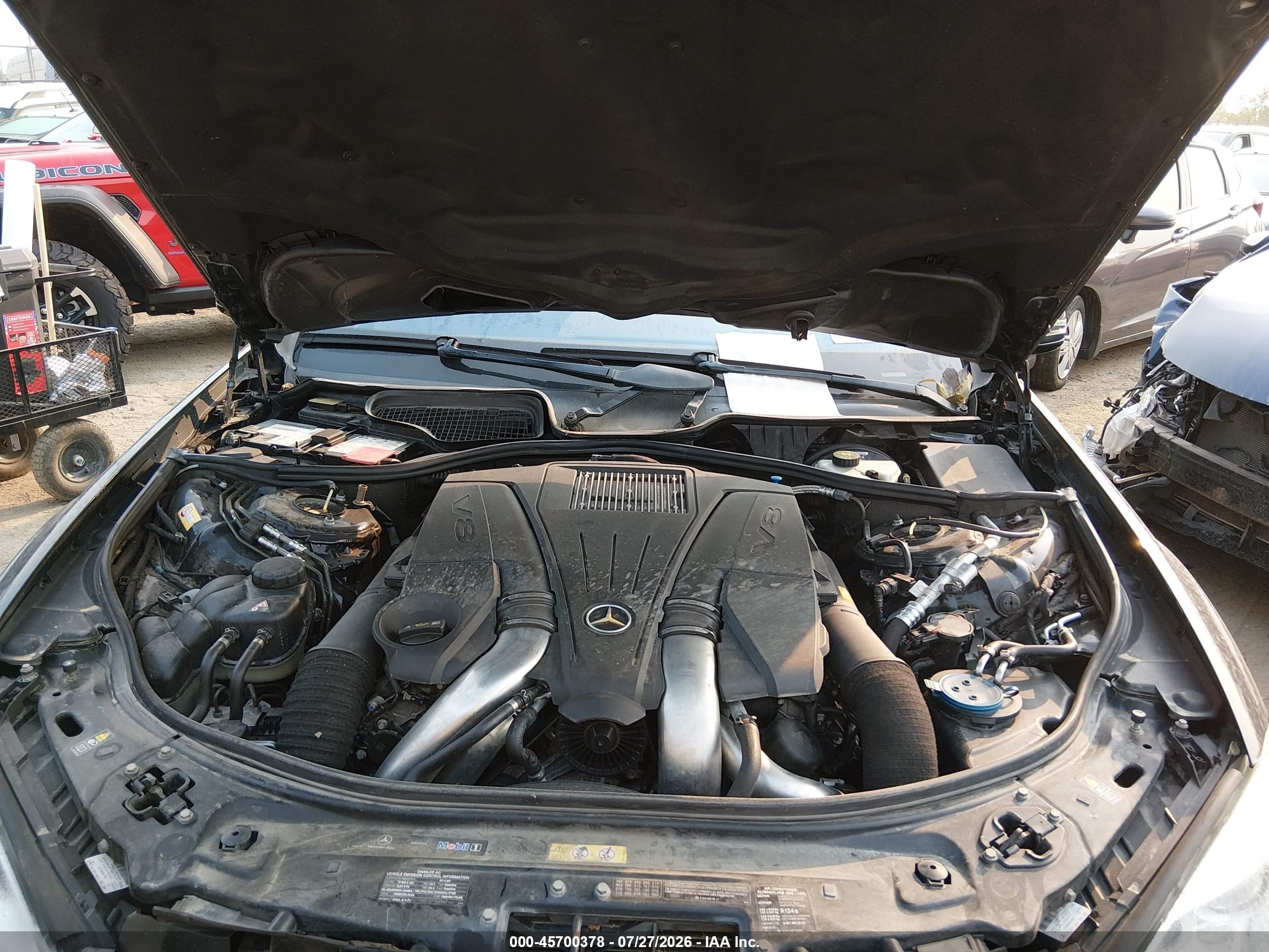 2013 Mercedes-benz S 550 4matic Black vin: WDDNG9EB9DA499564