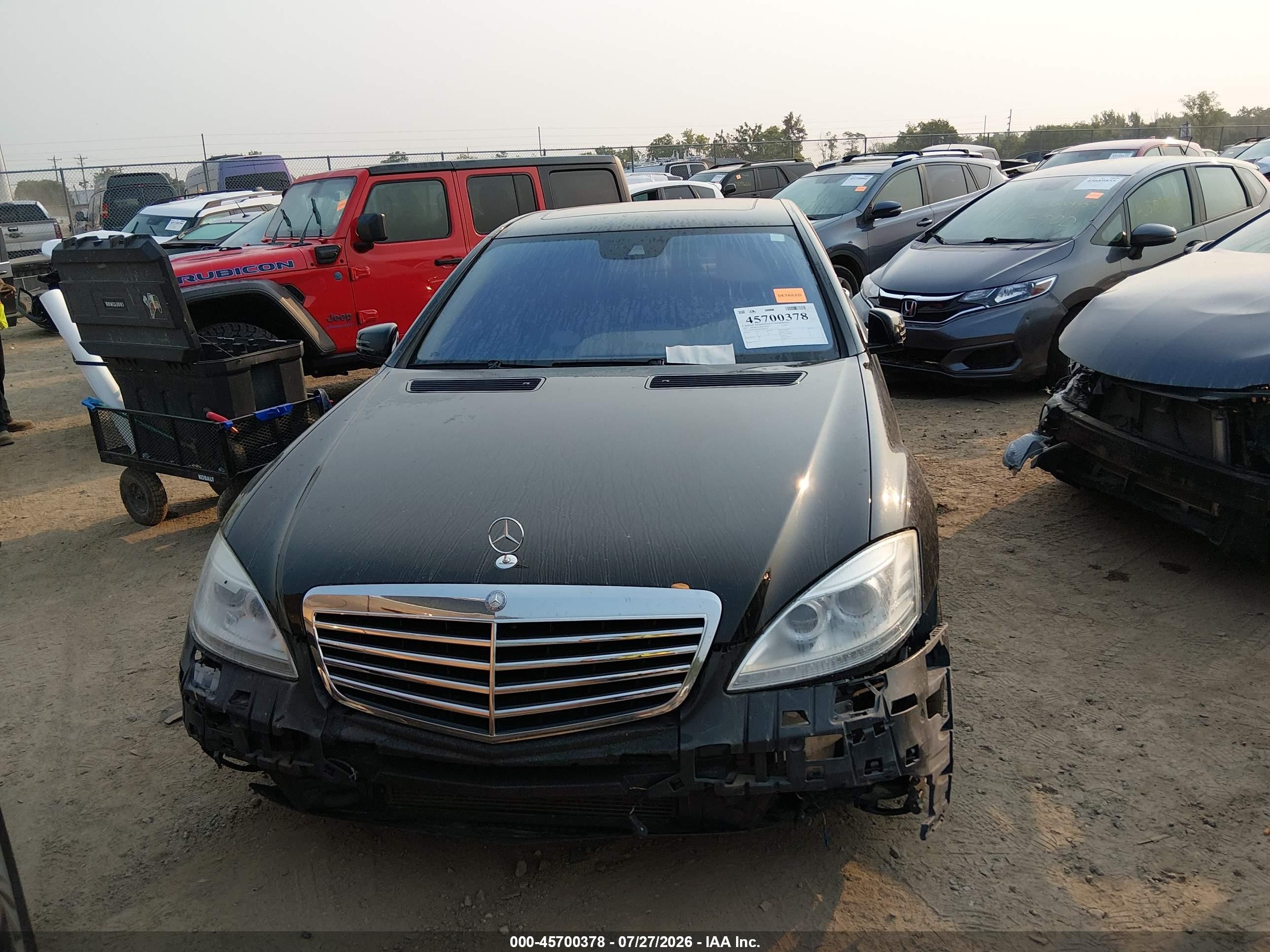 2013 Mercedes-benz S 550 4matic Black vin: WDDNG9EB9DA499564