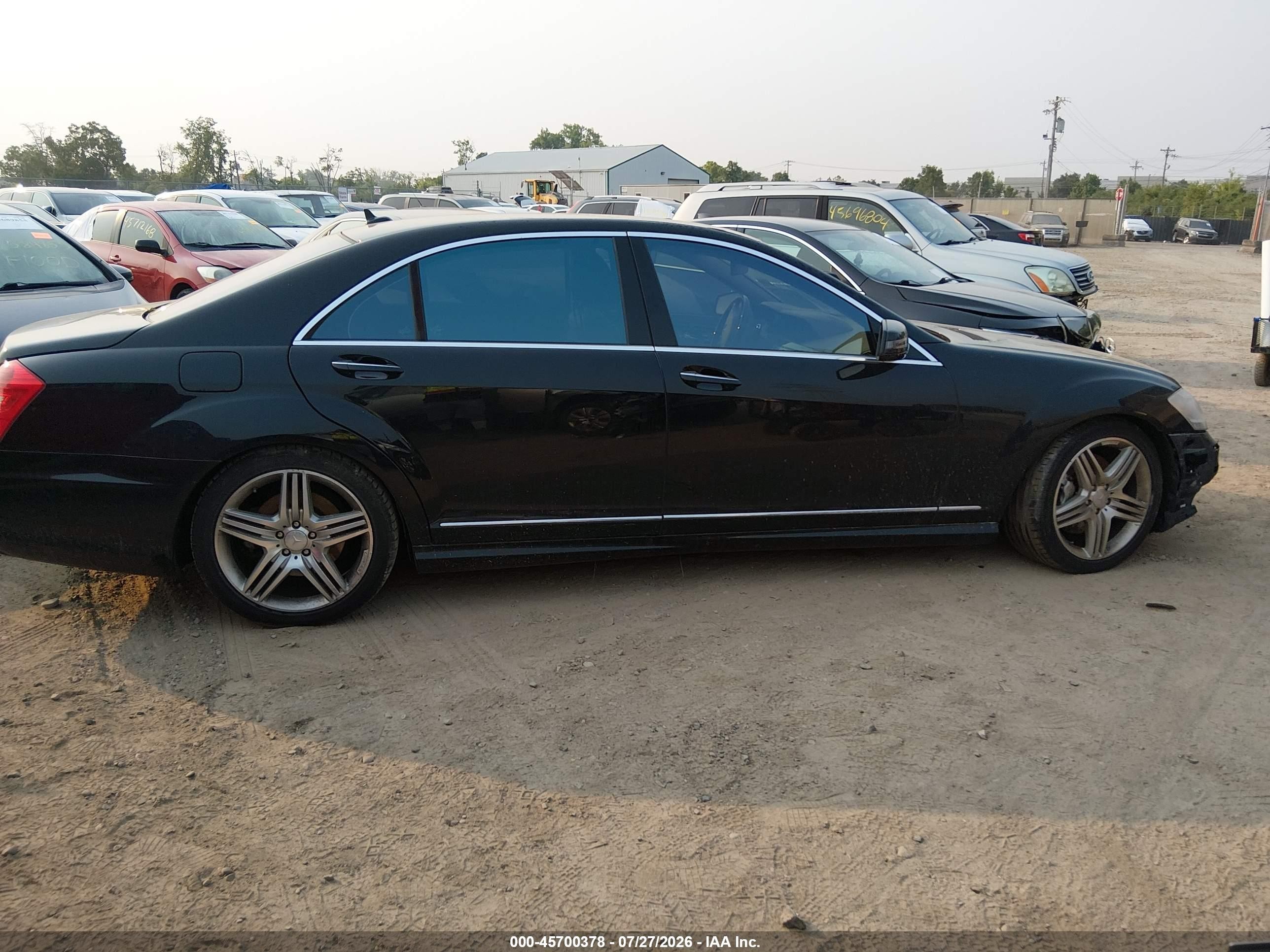 2013 Mercedes-benz S 550 4matic Black vin: WDDNG9EB9DA499564