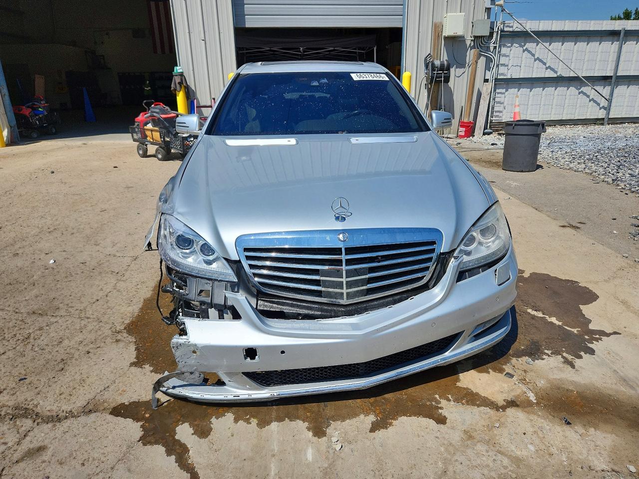 2012 Mercedes-benz S 550 4matic Silver vin: WDDNG9EBXCA452185