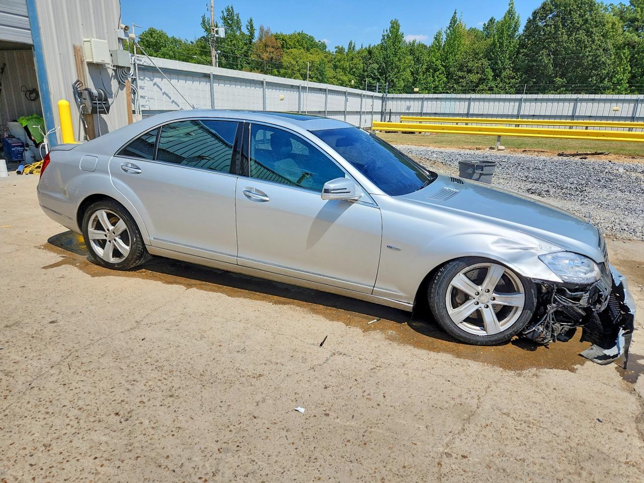 2012 Mercedes-benz S 550 4matic Silver vin: WDDNG9EBXCA452185