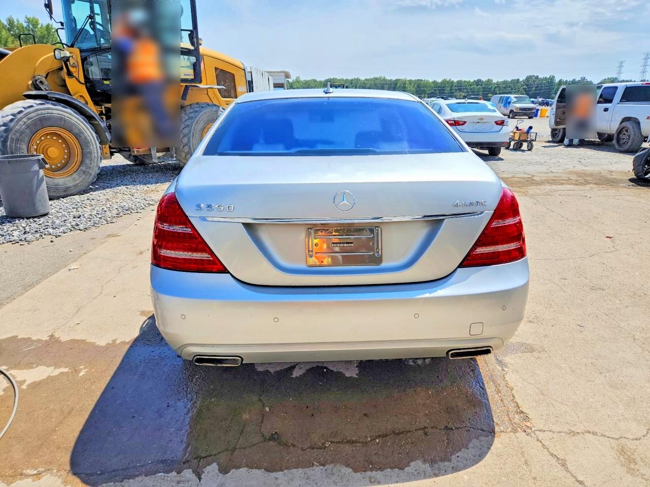 2012 Mercedes-benz S 550 4matic Silver vin: WDDNG9EBXCA452185