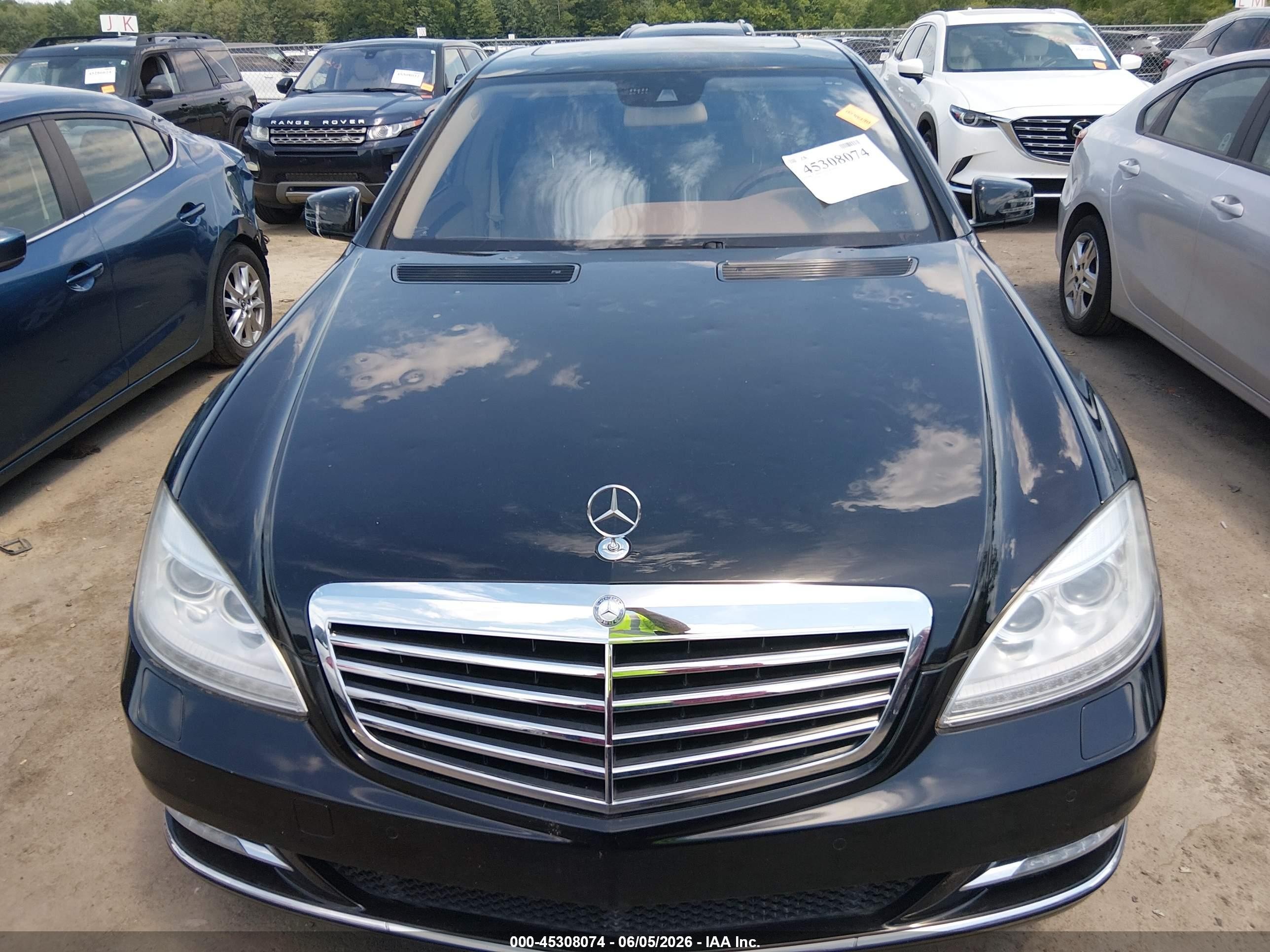 2013 Mercedes-benz S 550 4matic Black vin: WDDNG9EBXDA526187