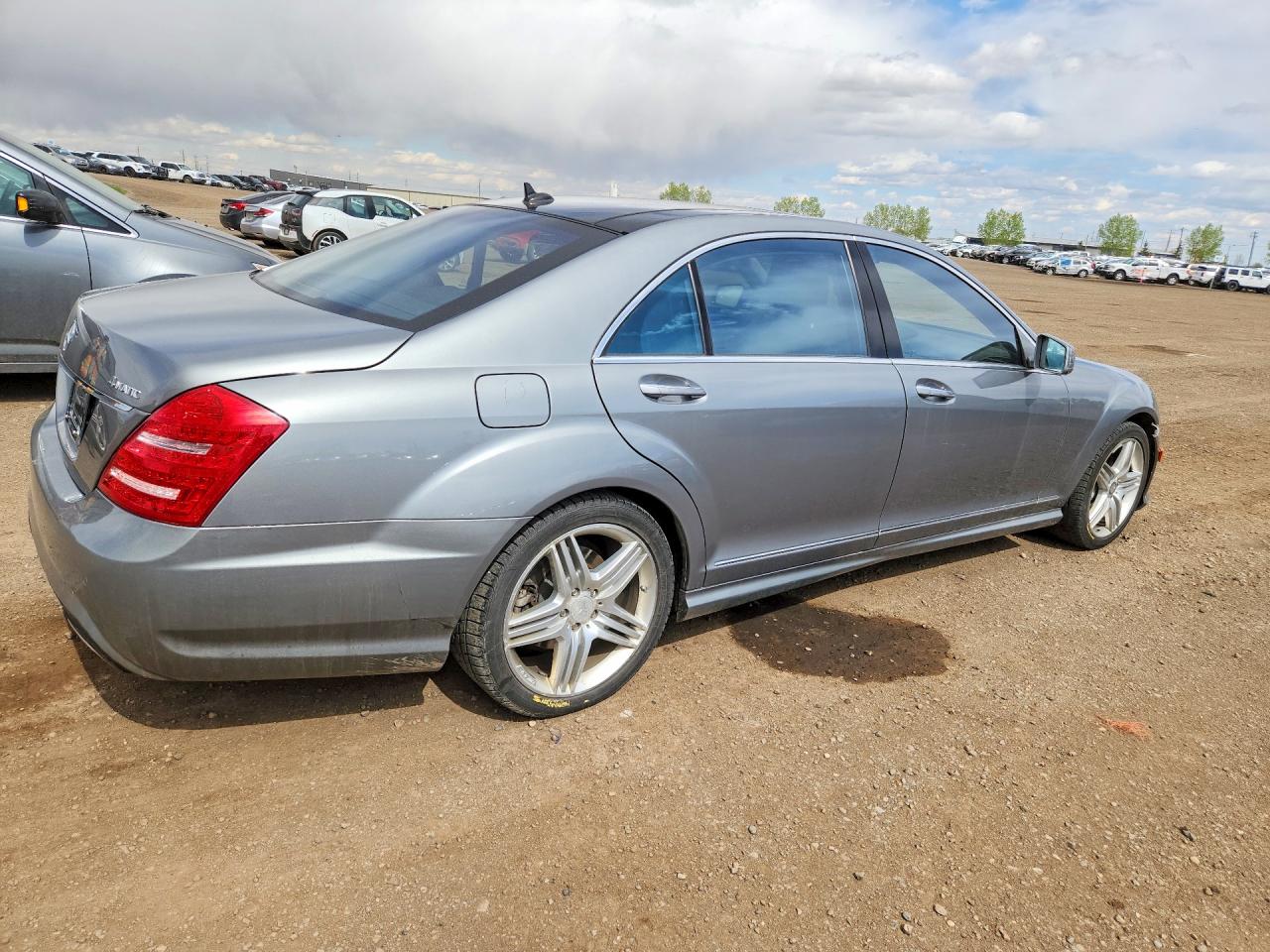 2013 Mercedes-benz S 550 4matic Gray vin: WDDNG9EBXDA534385
