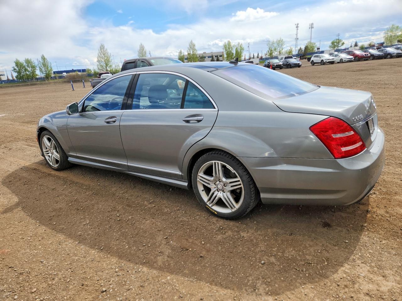 2013 Mercedes-benz S 550 4matic Gray vin: WDDNG9EBXDA534385