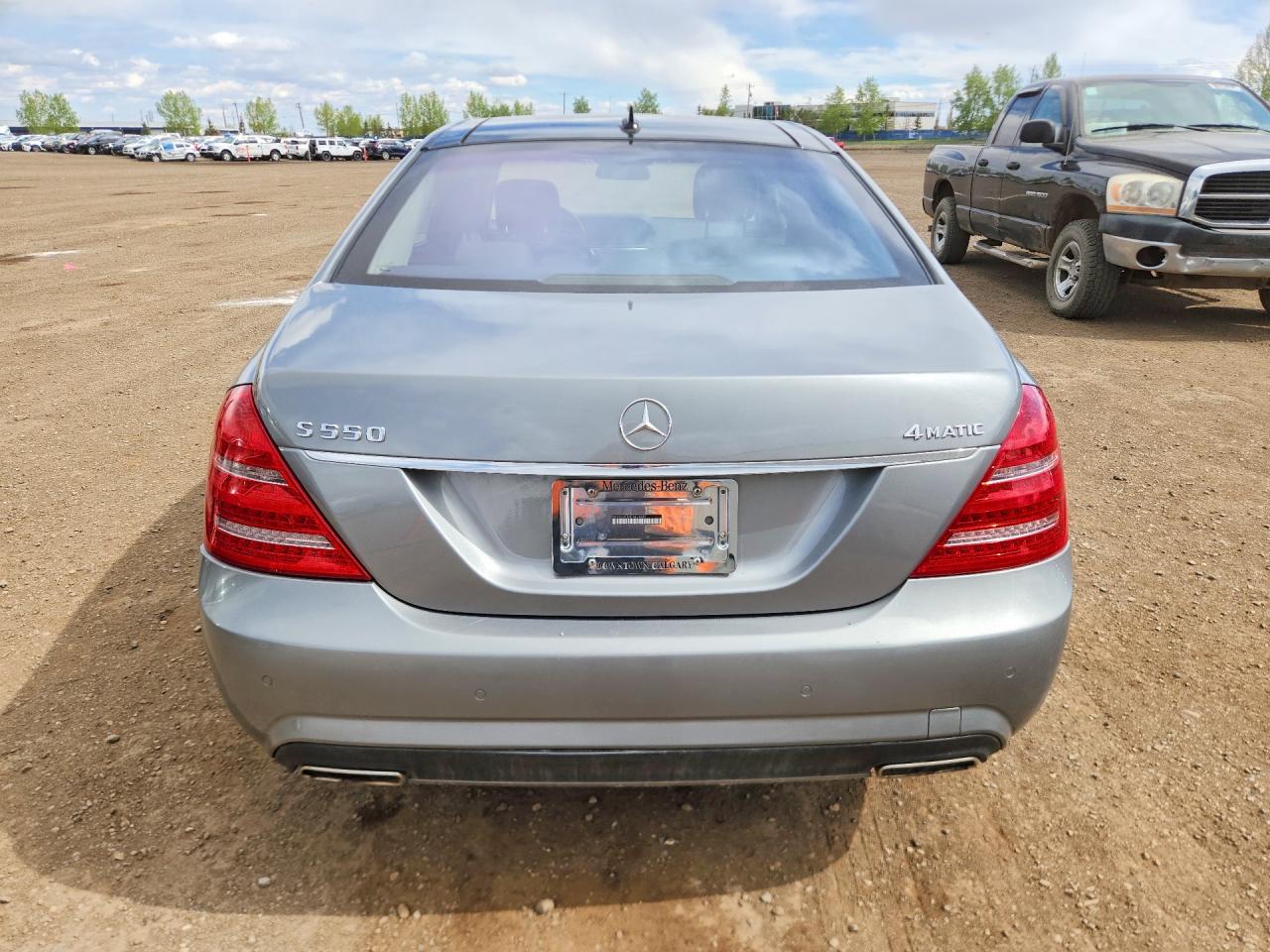 2013 Mercedes-benz S 550 4matic Gray vin: WDDNG9EBXDA534385