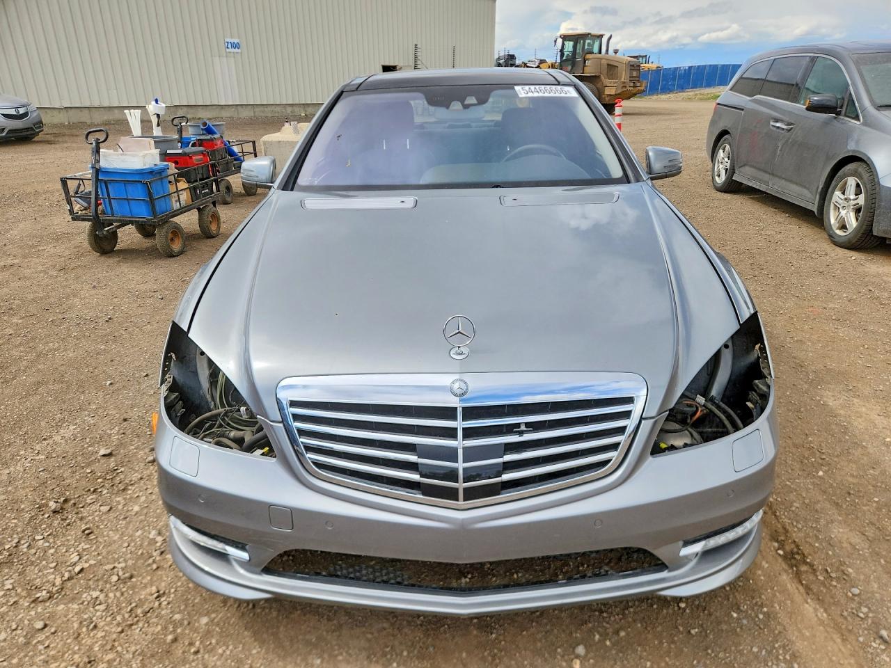 2013 Mercedes-benz S 550 4matic Gray vin: WDDNG9EBXDA534385
