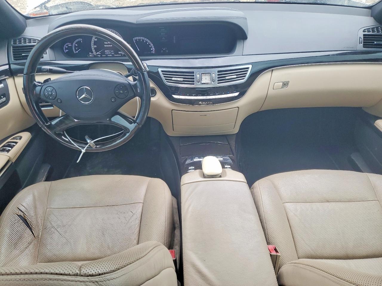 2013 Mercedes-benz S 550 4matic White vin: WDDNG9EBXDA535276