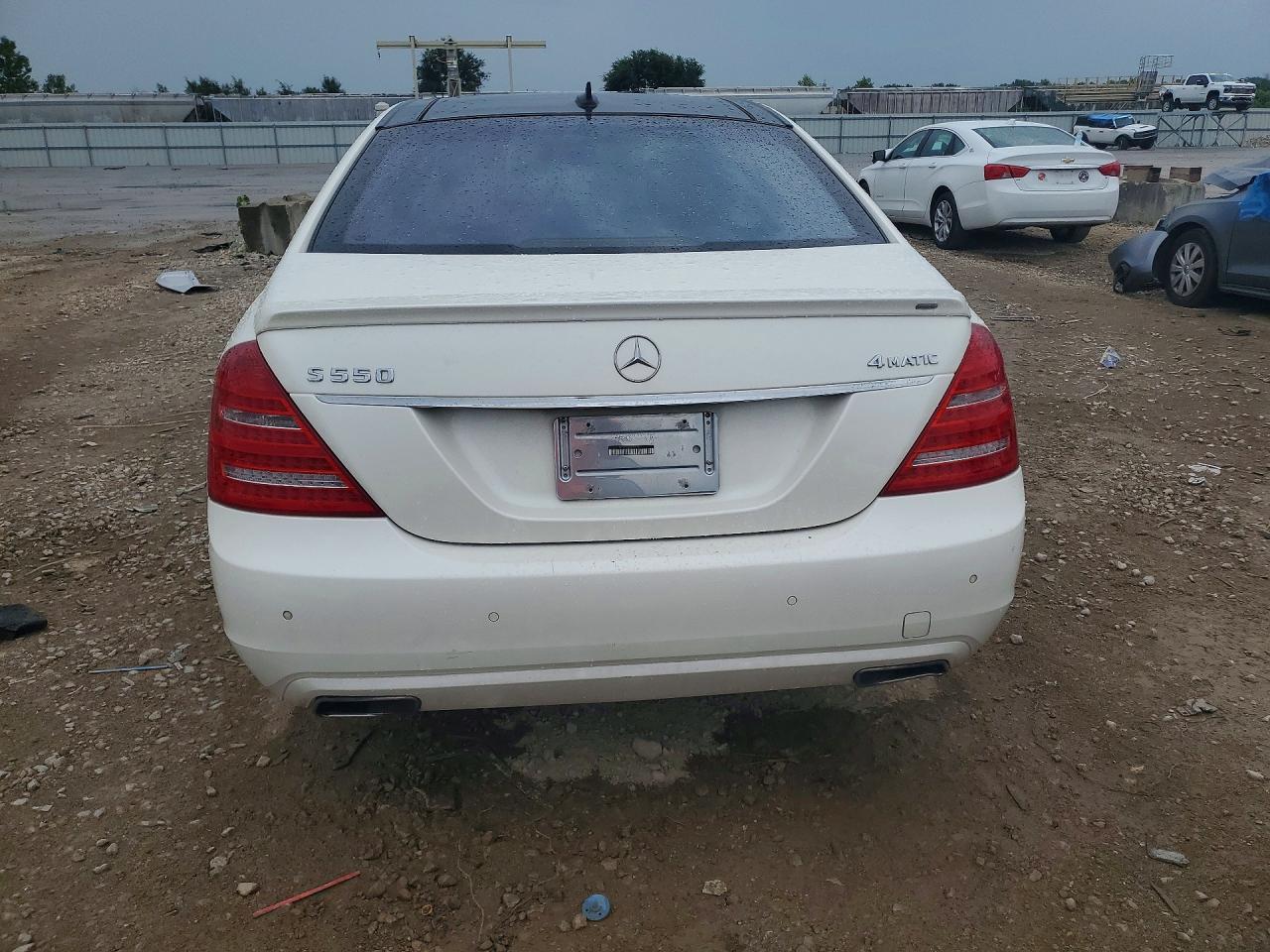 2013 Mercedes-benz S 550 4matic White vin: WDDNG9EBXDA535276