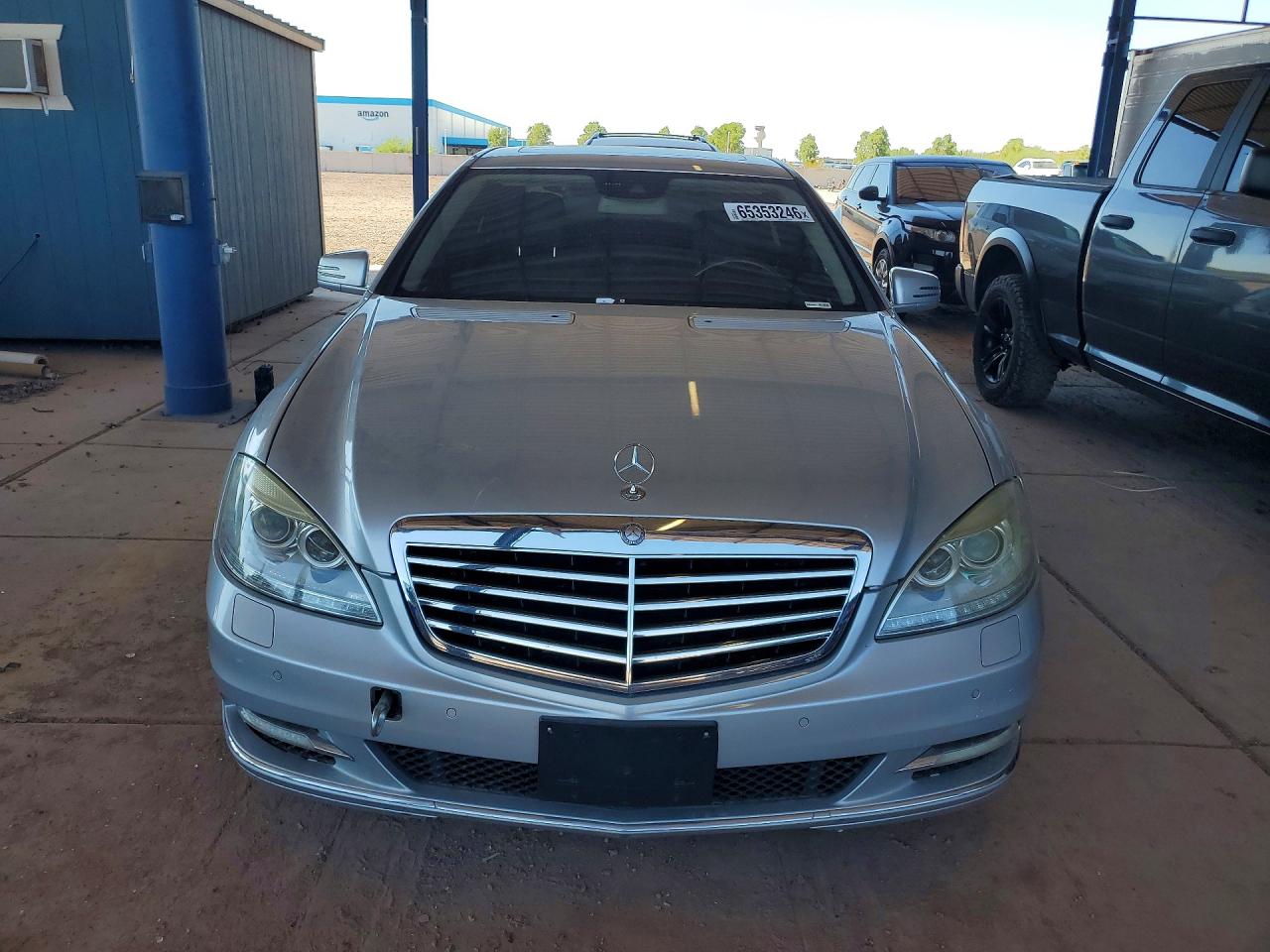2010 Mercedes-benz S Silver vin: WDDNG9FB2AA316550