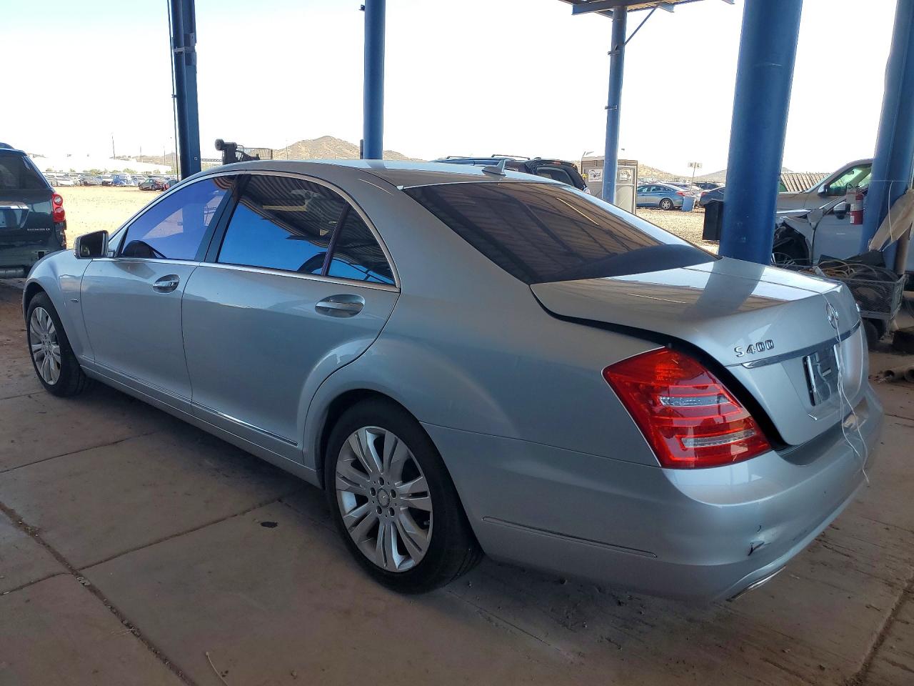 2010 Mercedes-benz S Silver vin: WDDNG9FB2AA316550