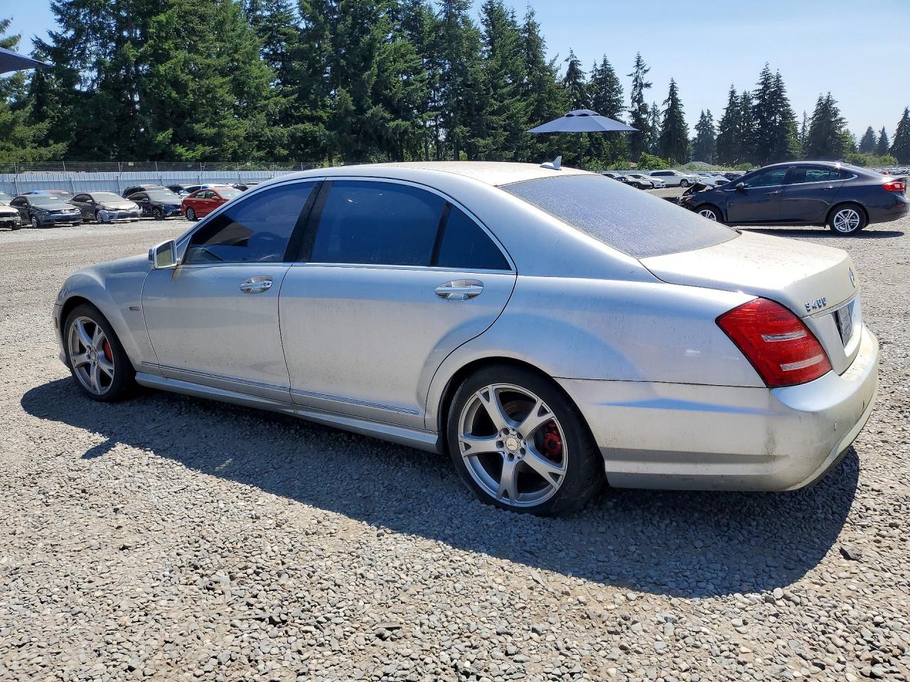 2011 Mercedes-benz S 400 Silver vin: WDDNG9FB6BA384898