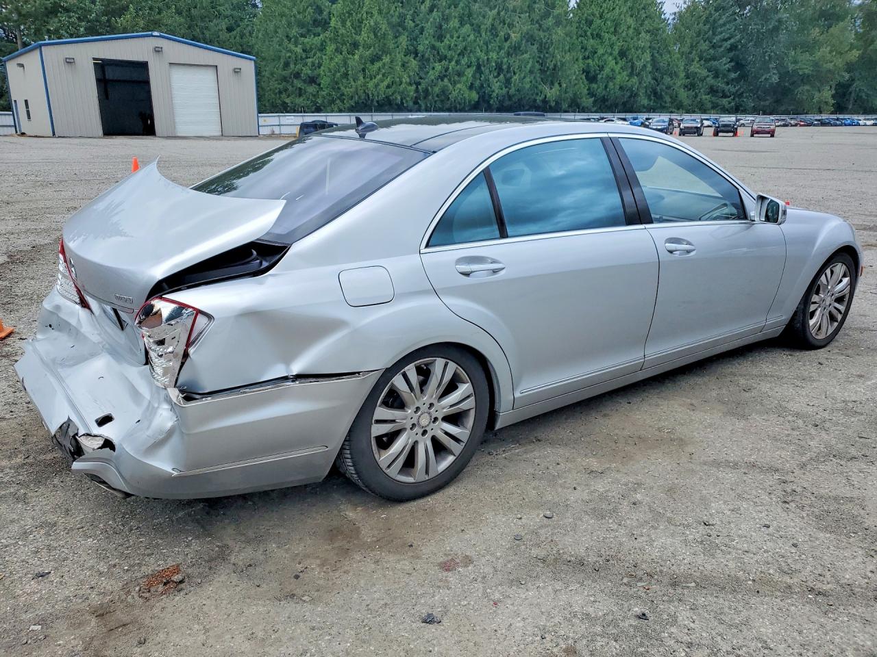 2010 Mercedes-benz S 400 Silver vin: WDDNG9FB7AA300554