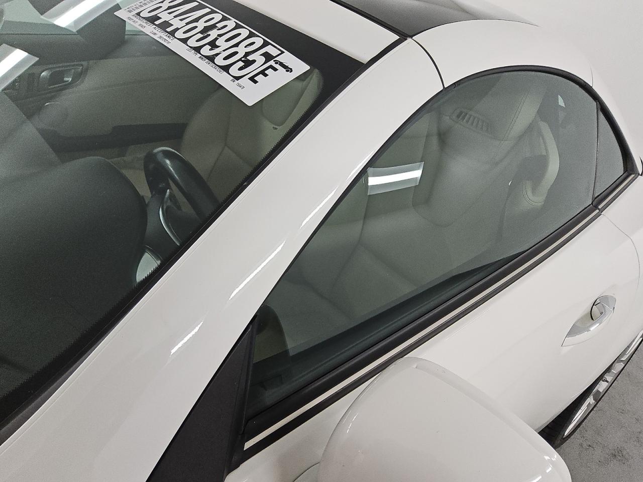 2018 Mercedes-benz Slc 300 White vin: WDDPK3JA1JF155470 Damage: Left Drip Rail, Multiple Scratches Heavy, 2