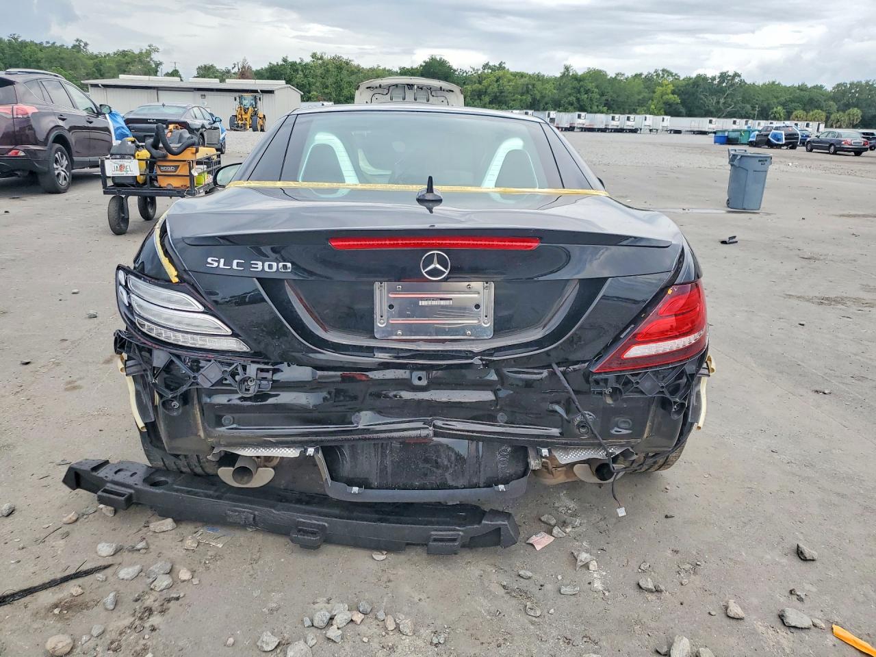 2018 Mercedes-benz Slc 300 Black vin: WDDPK3JA6JF155982