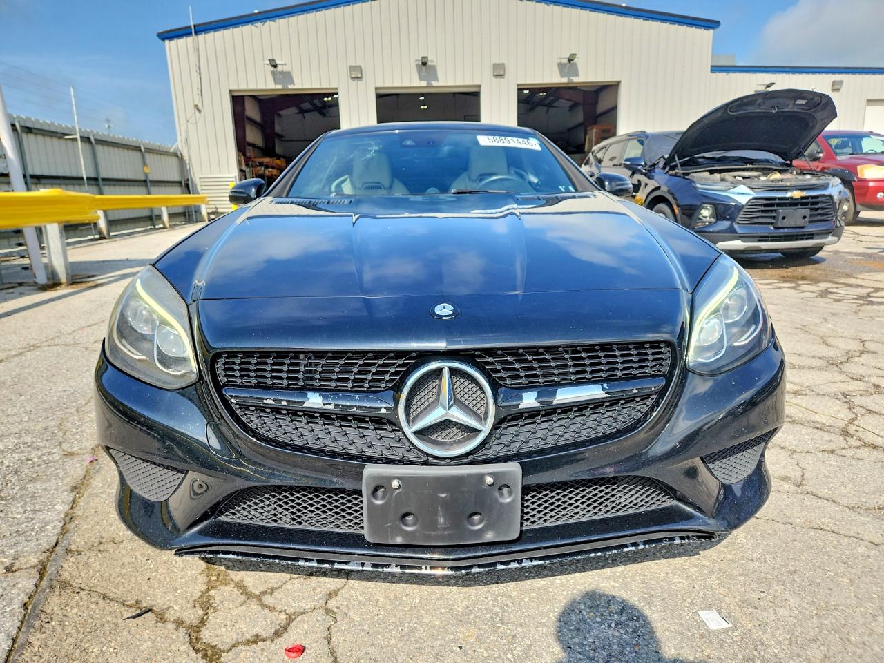 2017 Mercedes-benz Slc 300 Black vin: WDDPK3JA7HF131202