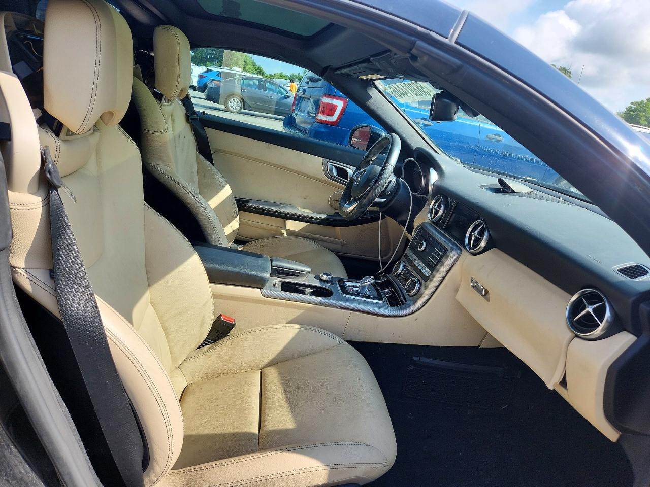 2017 Mercedes-benz Slc 300 Black vin: WDDPK3JA7HF131202