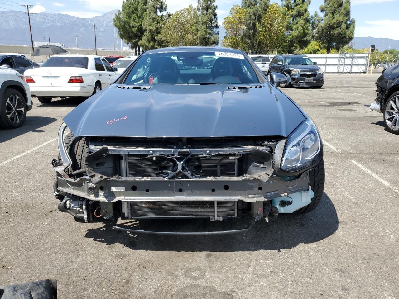 2018 Mercedes-benz Slc 300 Charcoal vin: WDDPK3JA8JF147754
