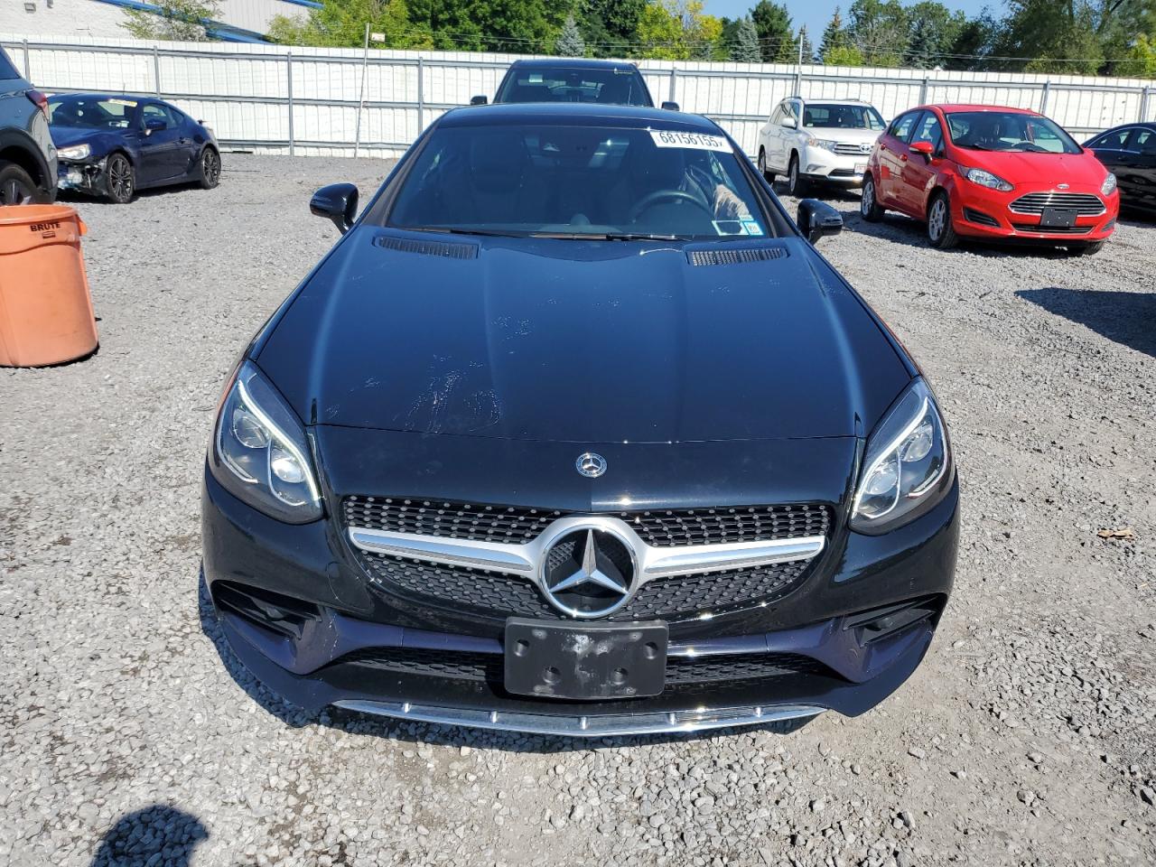 2018 Mercedes-benz Slc 300   Black vin: WDDPK3JA8JF151769