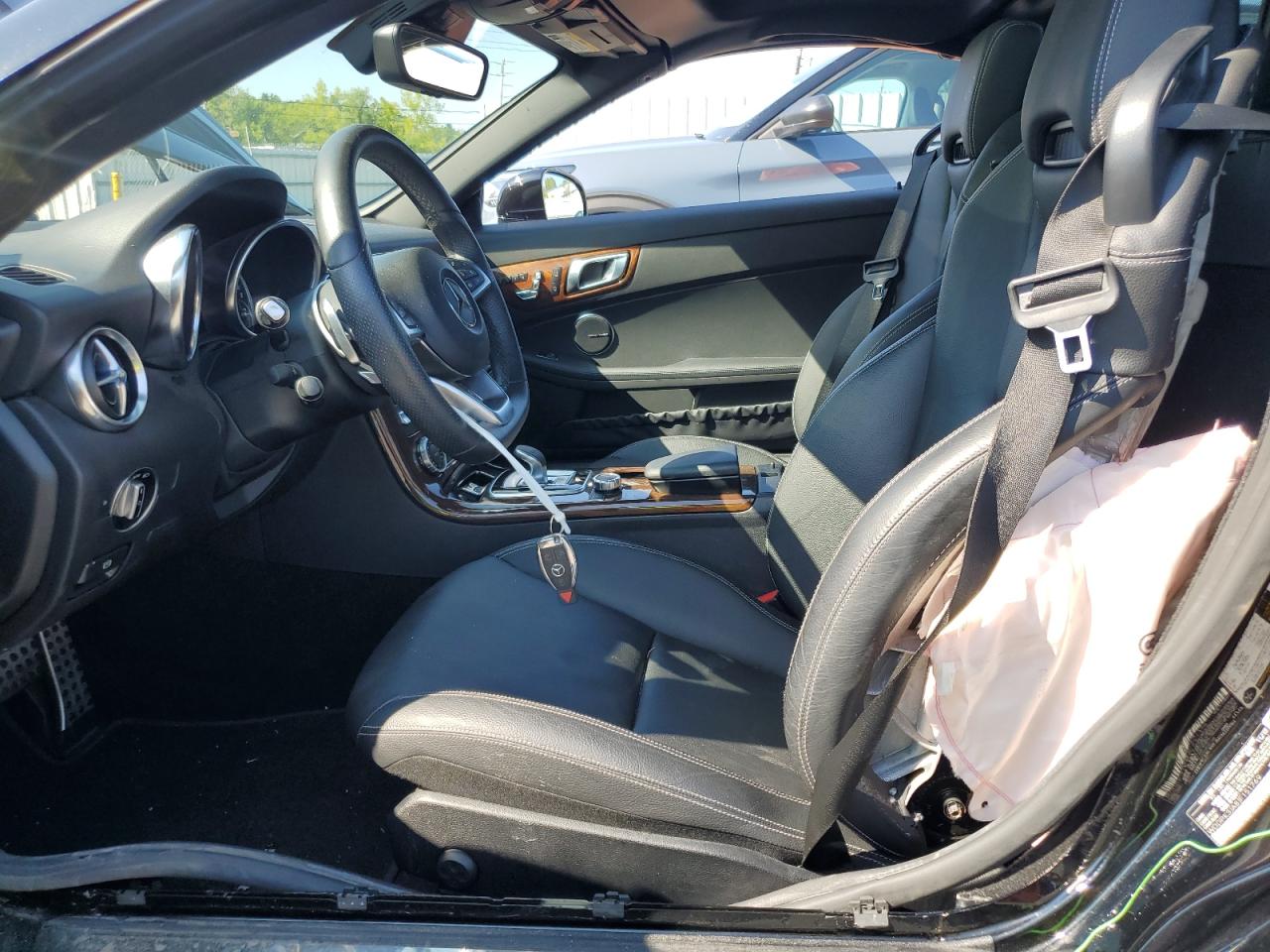 2018 Mercedes-benz Slc 300   Black vin: WDDPK3JA8JF151769