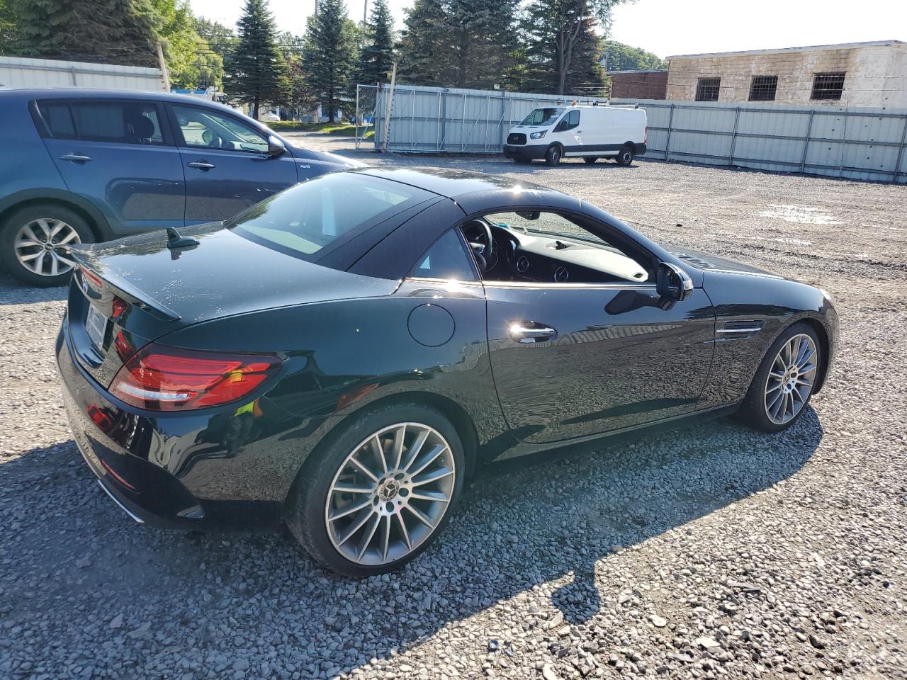2018 Mercedes-benz Slc 300   Black vin: WDDPK3JA8JF151769