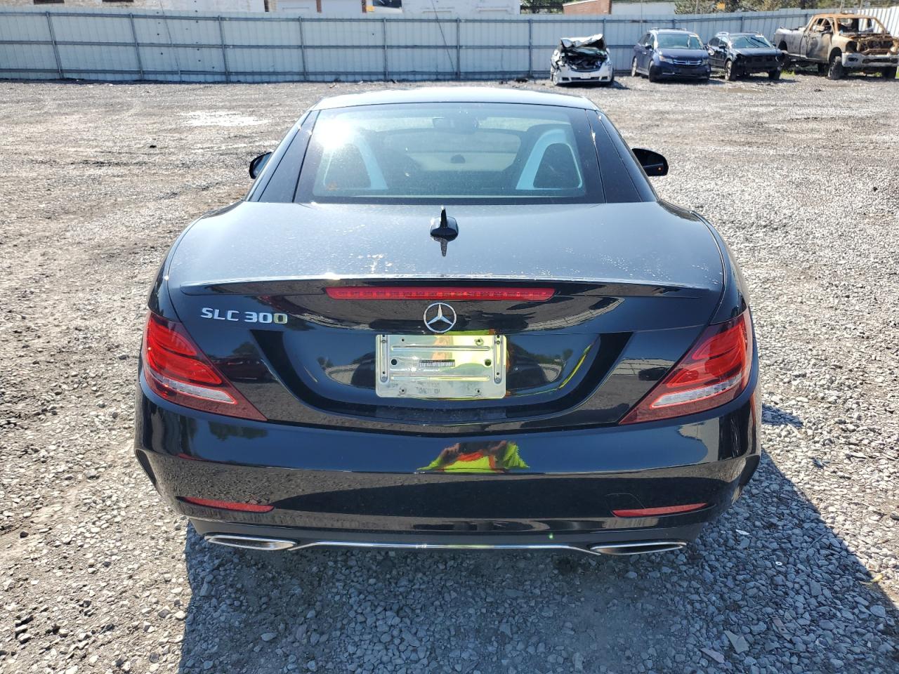 2018 Mercedes-benz Slc 300   Black vin: WDDPK3JA8JF151769