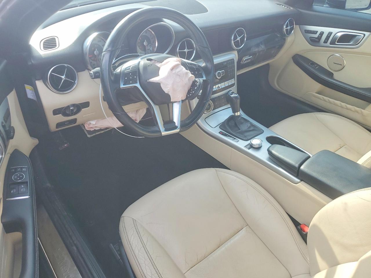 2013 Mercedes-benz Slk 250 Blue vin: WDDPK4HA0DF051780