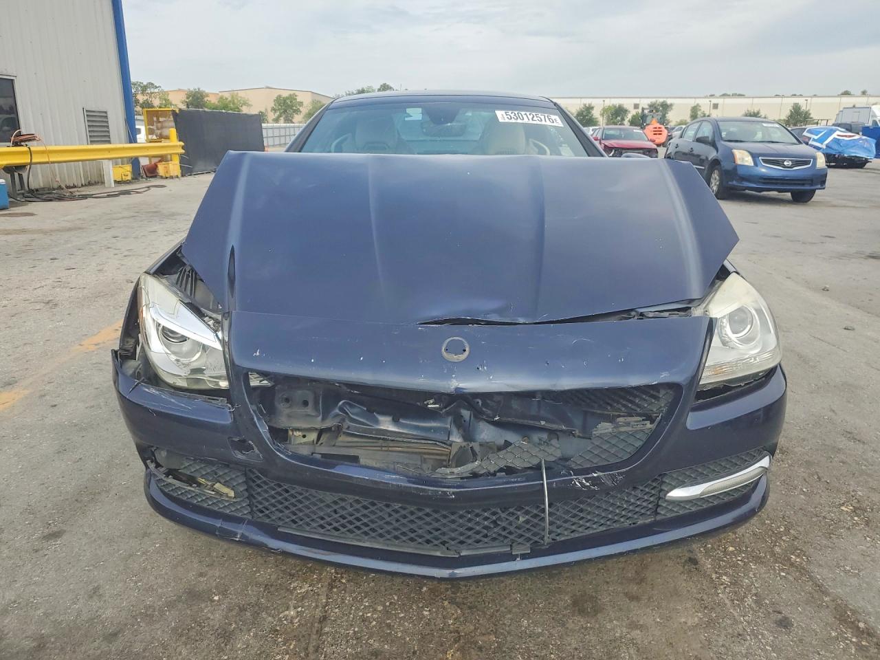 2013 Mercedes-benz Slk 250 Blue vin: WDDPK4HA0DF051780