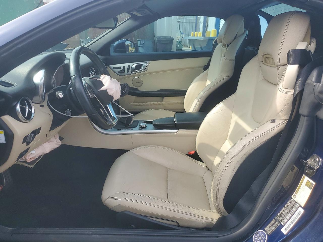 2013 Mercedes-benz Slk 250 Blue vin: WDDPK4HA0DF051780