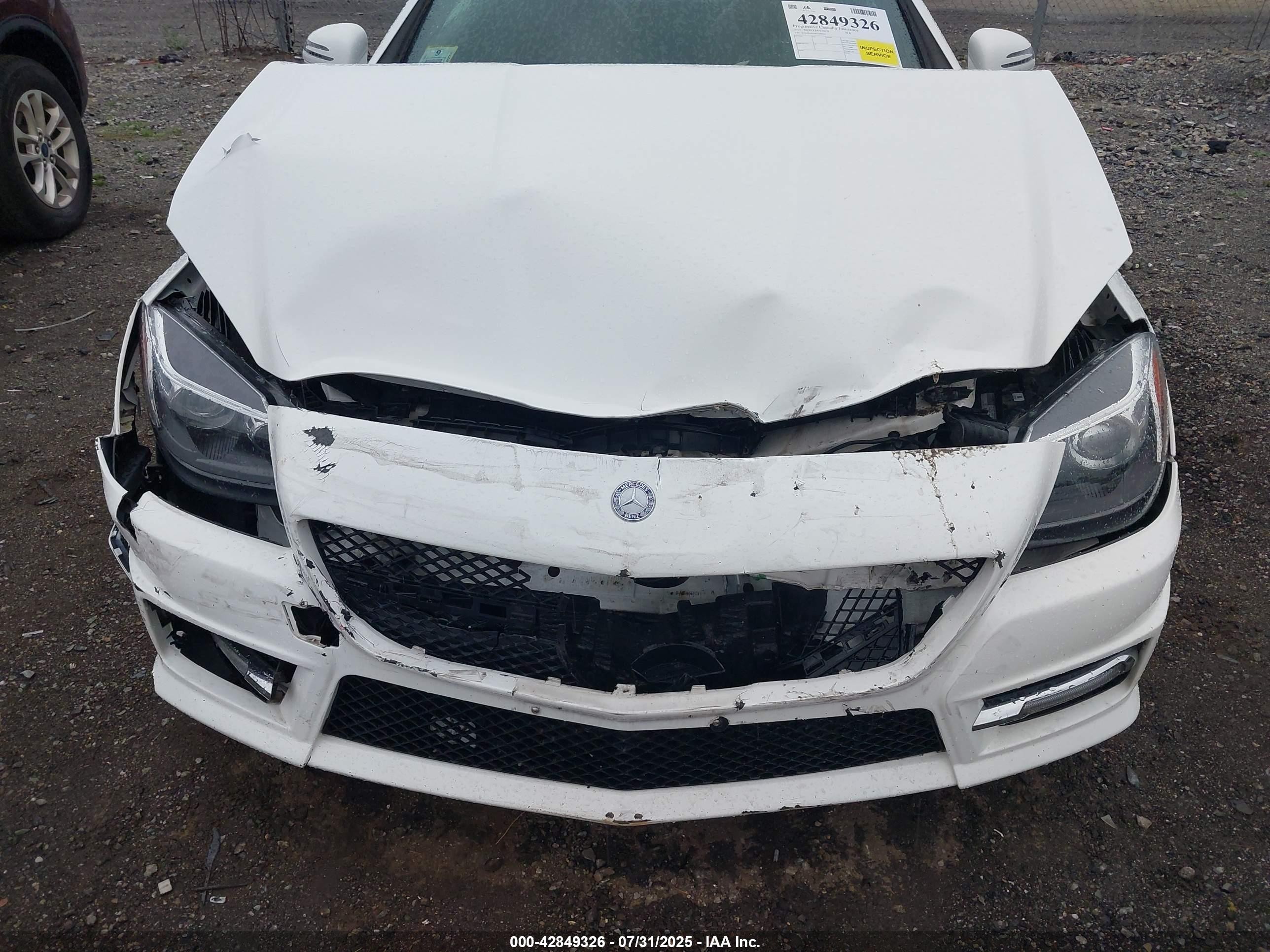 2014 Mercedes-benz Slk 250   White vin: WDDPK4HA0EF088507