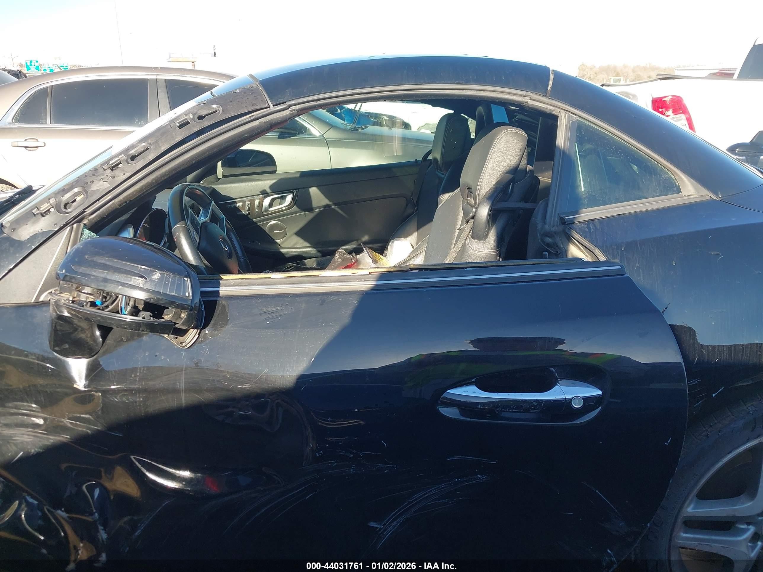 2015 Mercedes-benz Slk 250   Black vin: WDDPK4HA0FF103007