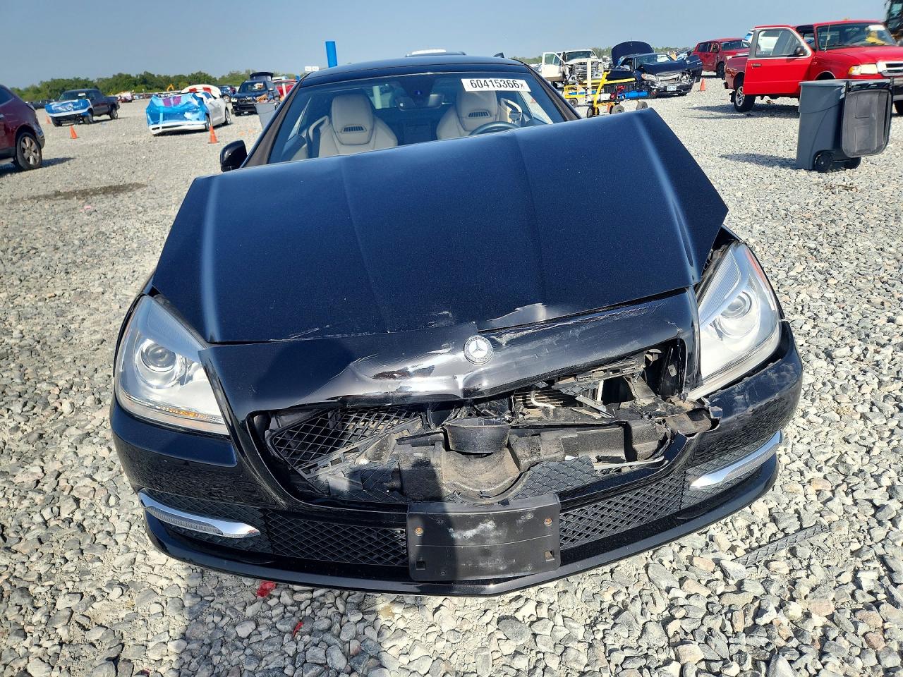 2013 Mercedes-benz Slk 250 Black vin: WDDPK4HA3DF058528