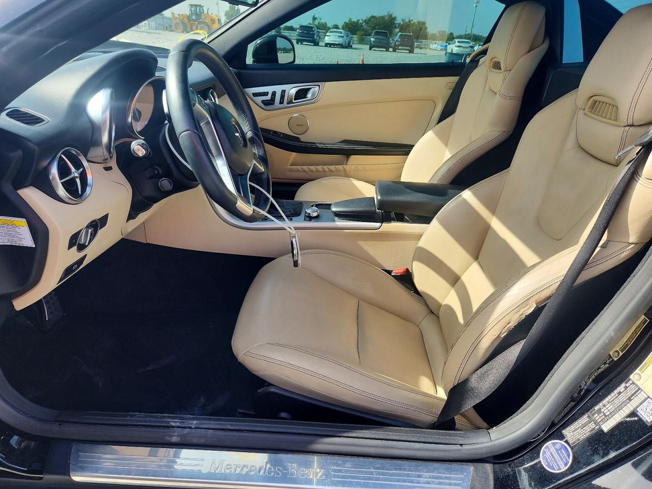 2013 Mercedes-benz Slk 250 Black vin: WDDPK4HA3DF058528