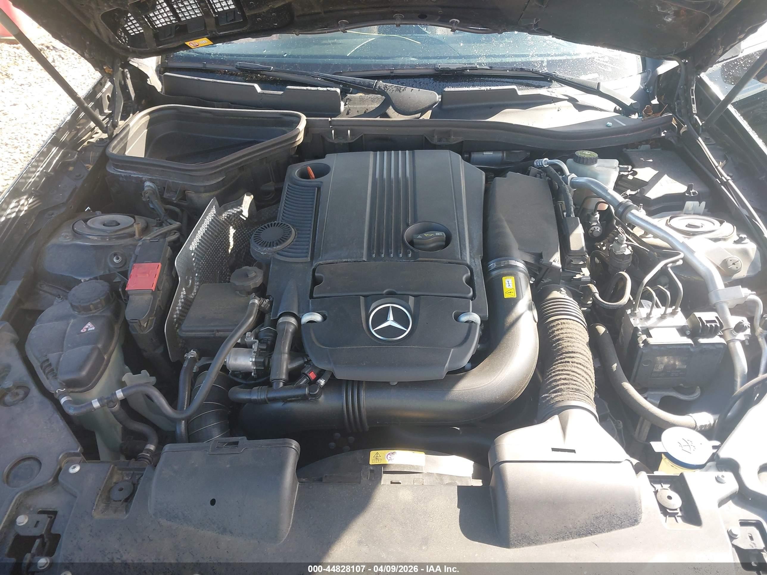 2013 Mercedes-benz Slk 250   Black vin: WDDPK4HA4DF058764