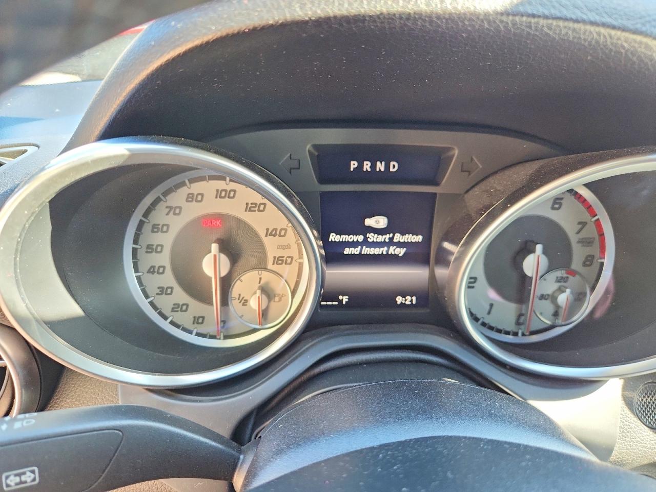 2014 Mercedes-benz Slk 250 Red vin: WDDPK4HA5EF084954