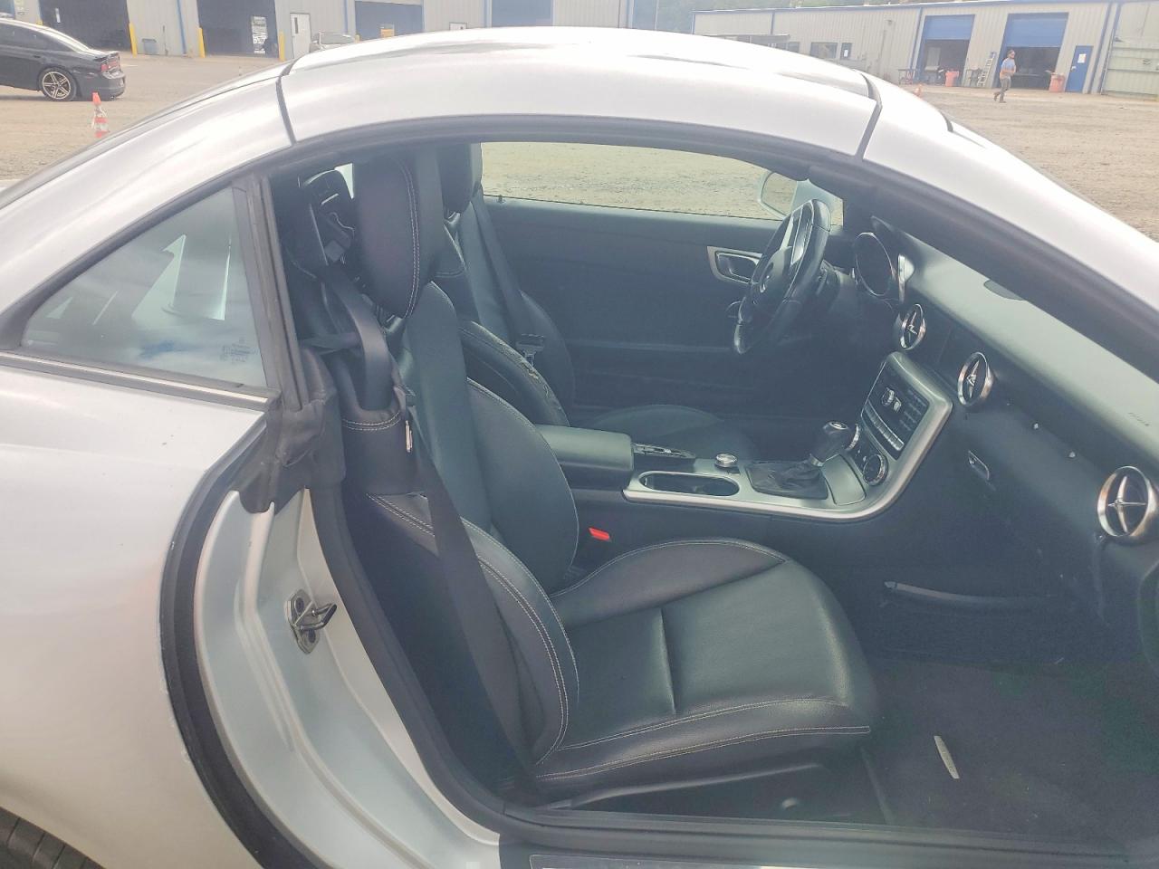 2013 Mercedes-benz Slk 250 Silver vin: WDDPK4HA7DF069175