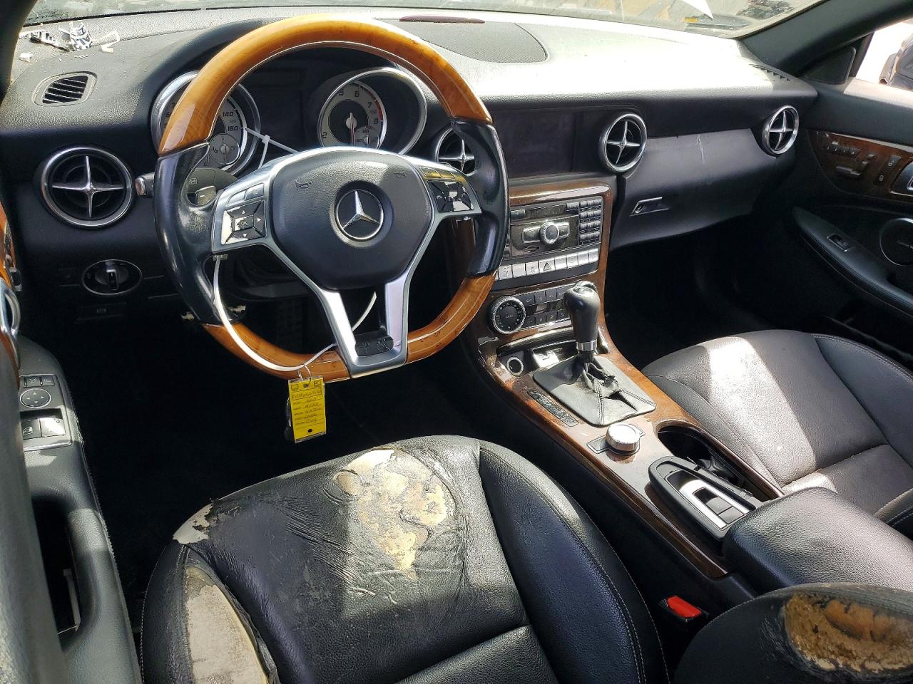 2013 Mercedes-benz Slk 250 Gray vin: WDDPK4HA9DF055570