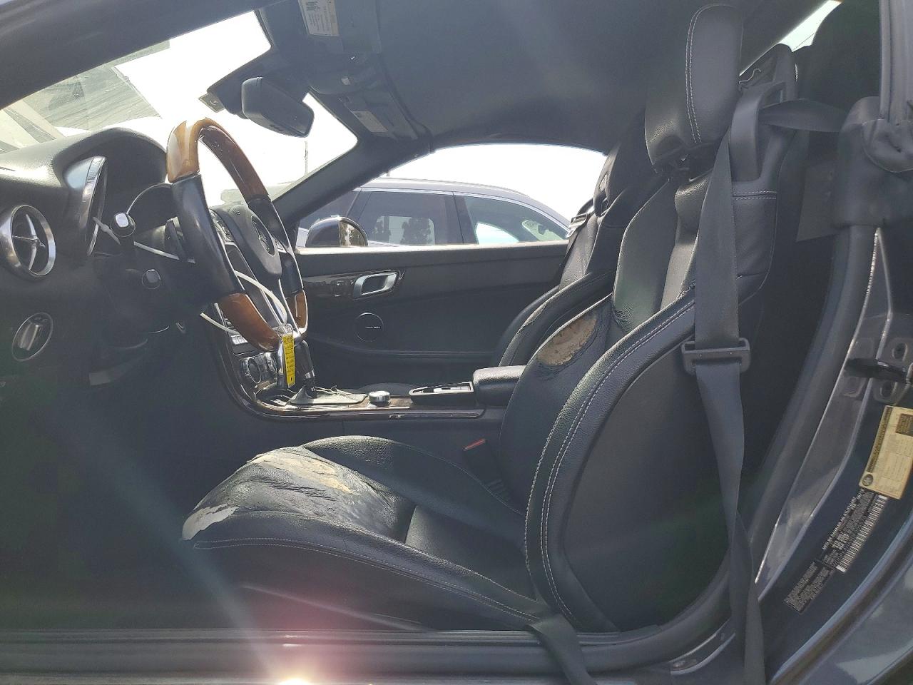2013 Mercedes-benz Slk 250 Gray vin: WDDPK4HA9DF055570