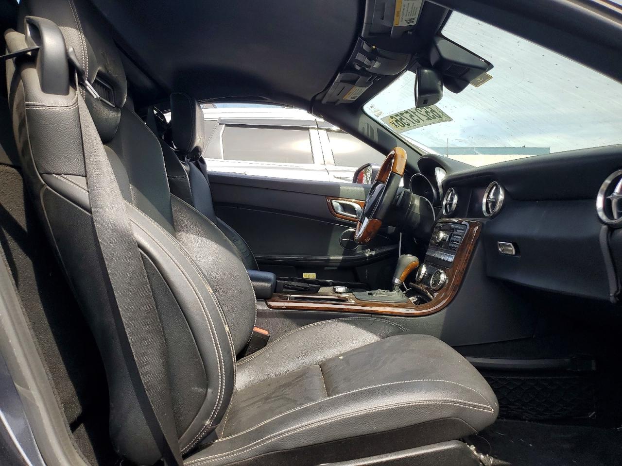 2013 Mercedes-benz Slk 250 Gray vin: WDDPK4HA9DF055570