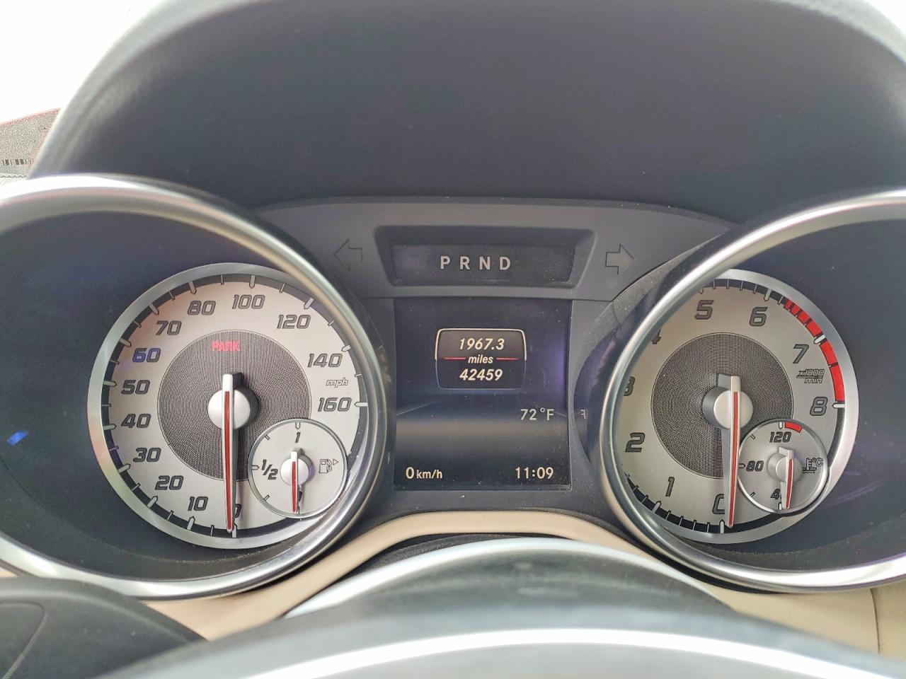 2014 Mercedes-benz Slk 250 Red vin: WDDPK4HA9EF079966