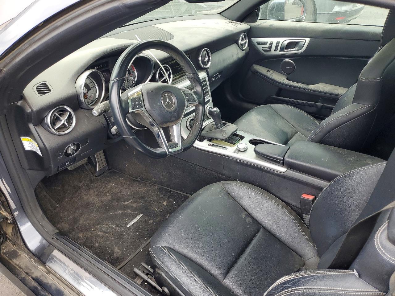 2014 Mercedes-benz Slk 250 Серый vin: WDDPK4HA9EF085234
