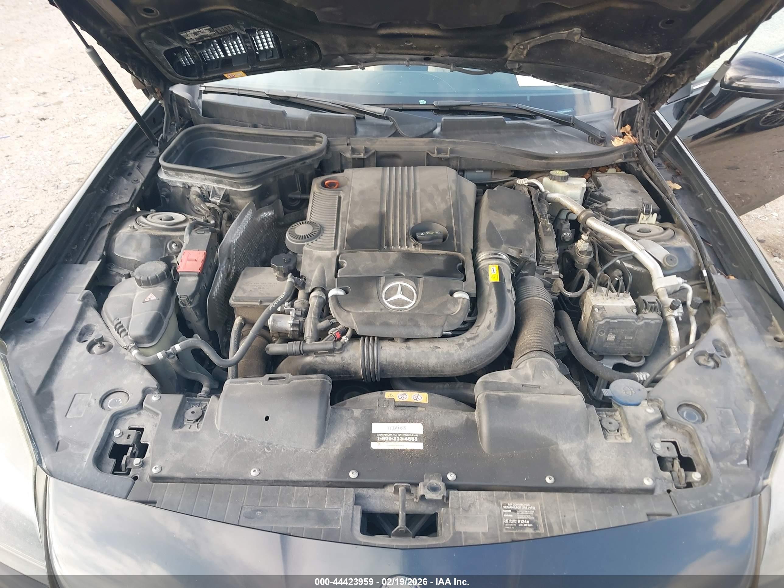 2014 Mercedes-benz Slk 250   Черный vin: WDDPK4HAXEF080172