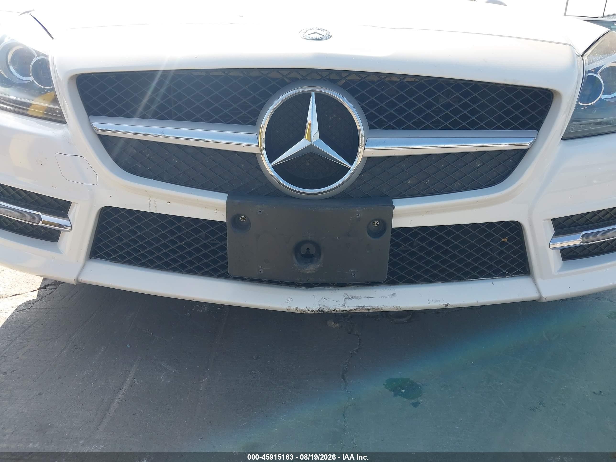 2014 Mercedes-benz Slk 350   Белый vin: WDDPK5HA0EF085502