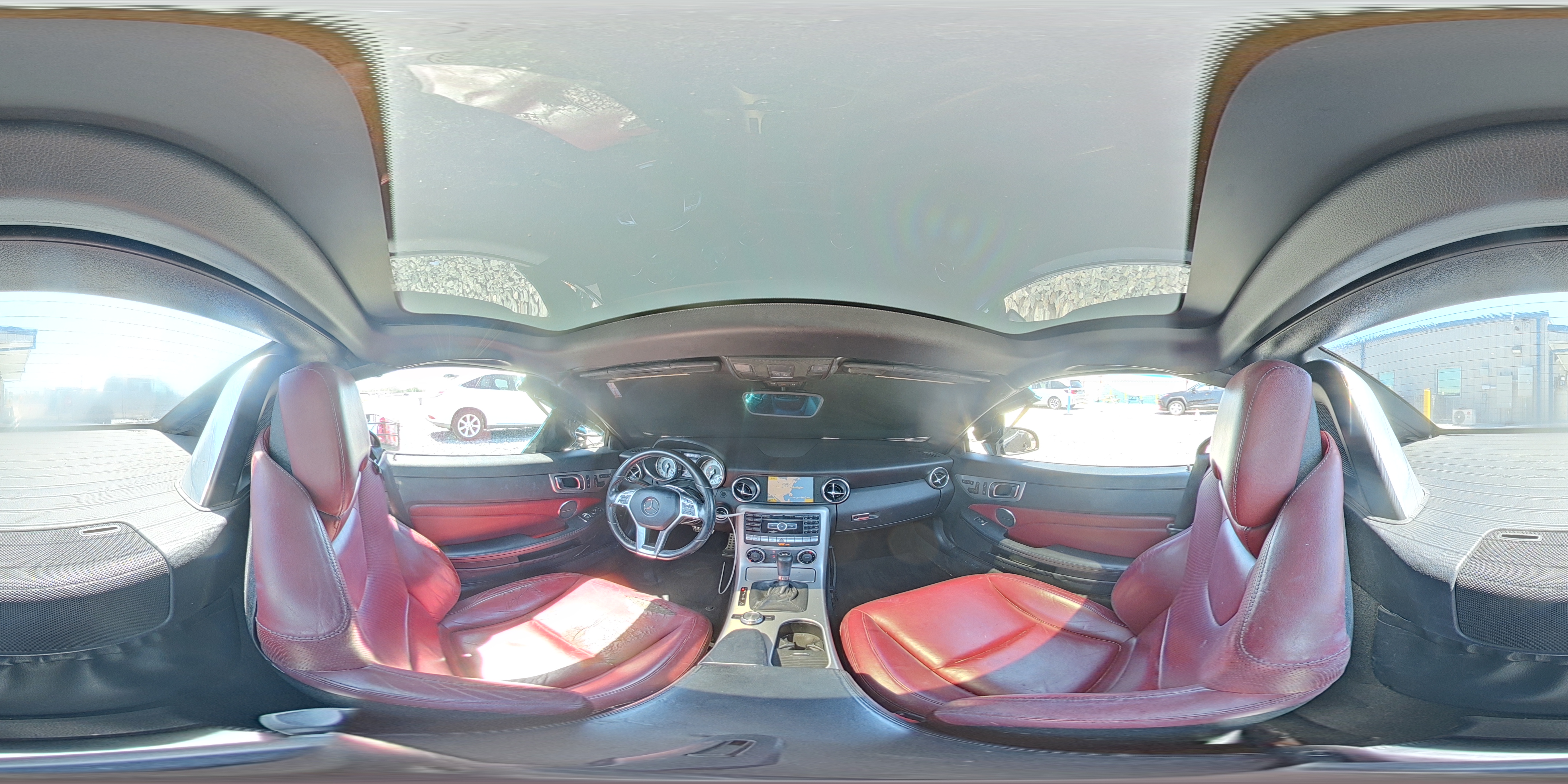2012 Mercedes-benz Slk 350 Black vin: WDDPK5HA1CF038332