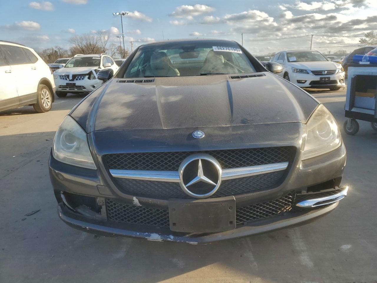 2012 Mercedes-benz Slk 350 Серый vin: WDDPK5HA2CF010247