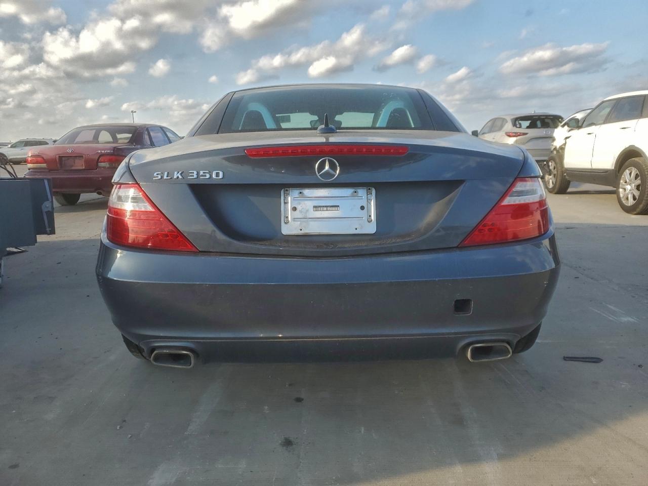 2012 Mercedes-benz Slk 350 Серый vin: WDDPK5HA2CF010247