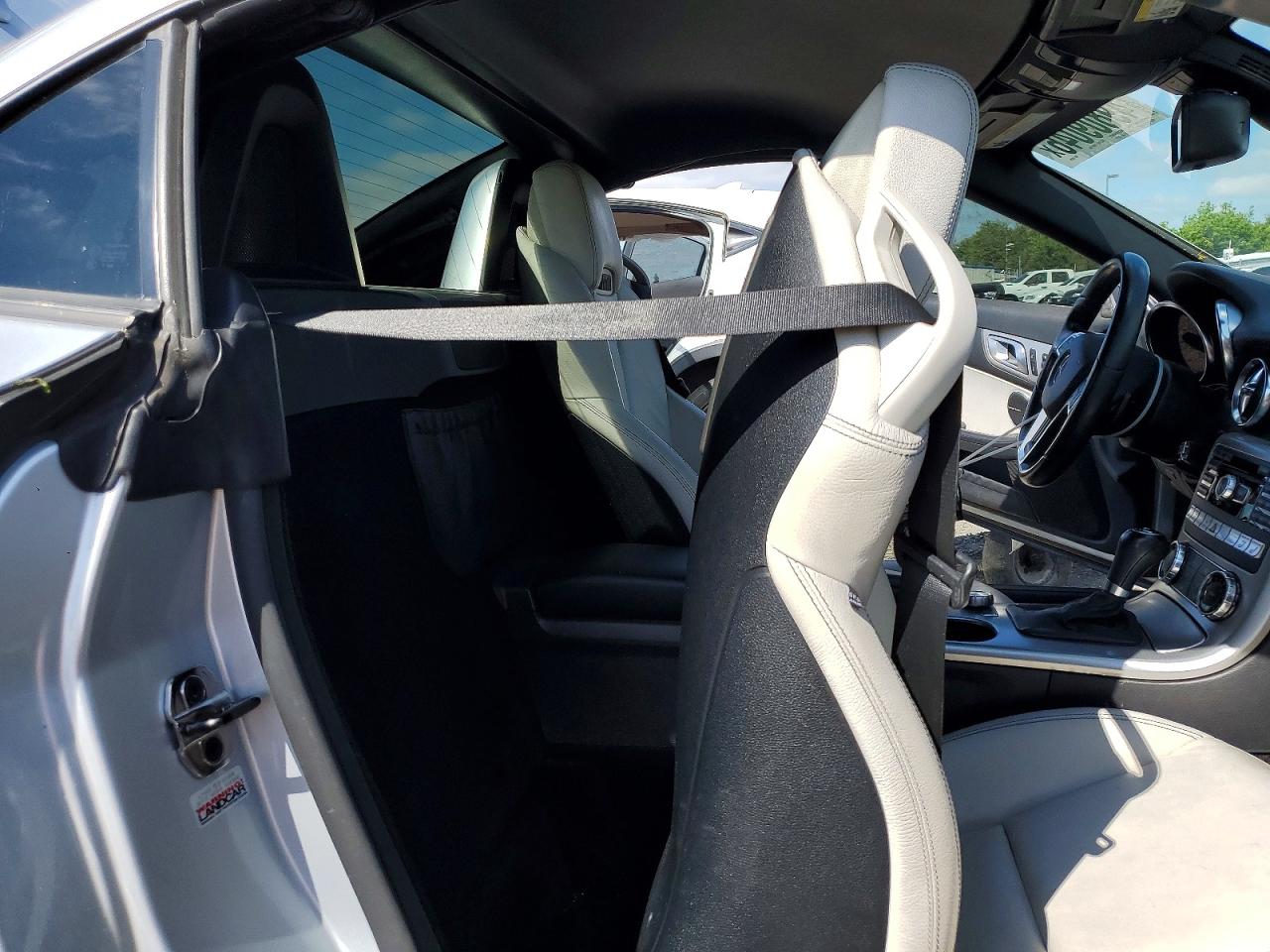 2012 Mercedes-benz Slk 350 Silver vin: WDDPK5HA2CF028750