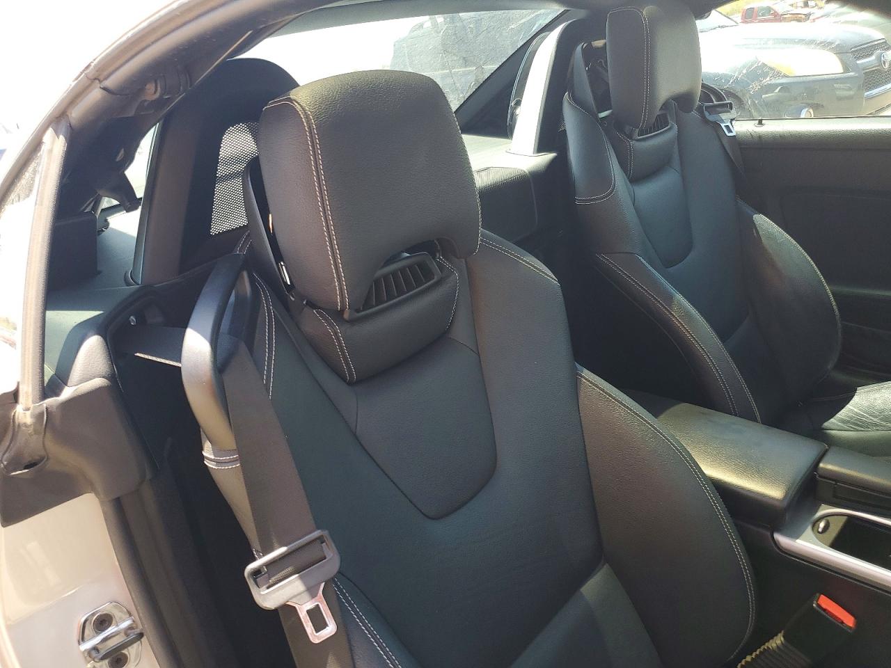 2012 Mercedes-benz Slk 350 Silver vin: WDDPK5HA3CF012296
