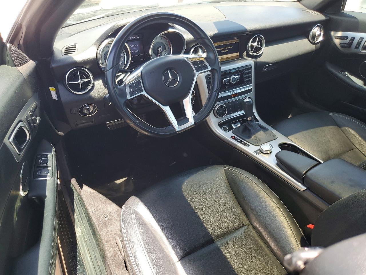 2012 Mercedes-benz Slk 350 Silver vin: WDDPK5HA3CF012296